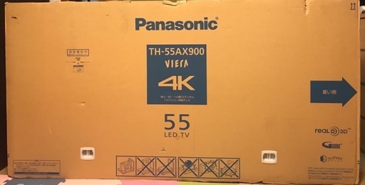 美品　Panasonic 55V型液晶テレビ　TH-55AX900