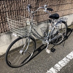 【ネット決済・配送可】自転車　27インチ