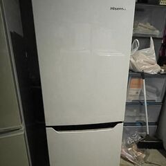 ハイセンスの冷蔵庫 新品 無料で配達設置いたします。