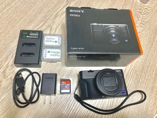「SONY コンパクトデジタルカメラ Cyber-Shot RX DSC-RX100M6」
