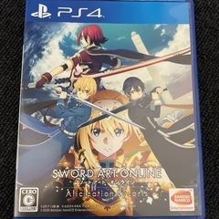 PS4ソフト　ソードアート.オンライン