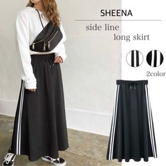 SHEENA  ブラック　ロングスカート　Mサイズ