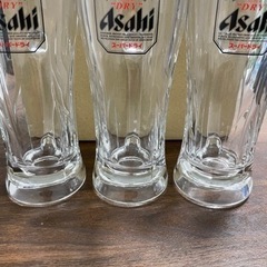 【ネット決済・配送可】アサヒのビールグラス！