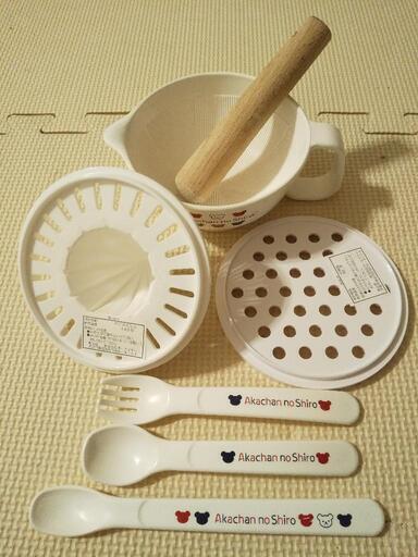 未使用あり 離乳食 食器 赤ちゃんの城 リバー 緑地公園の子供用品の中古あげます 譲ります ジモティーで不用品の処分