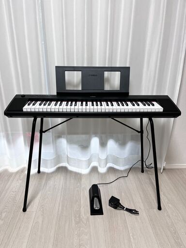 ヤマハ　電子ピアノ　キーボード　piaggeroNP-12　セット