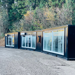 海上コンテナ　事務所状態　20フィート　ブラック