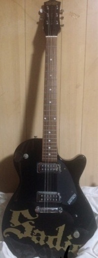 エレキギター GRETSCH レスポール 黒  売ります