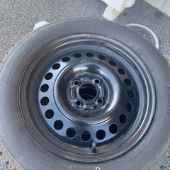 スタッドレスタイヤ 175/65R15 キューブ純正ホイール付き 最終値下げ