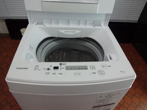 ID 991307 洗濯機東芝4.5Kg 2017年製