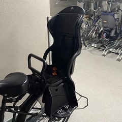 26インチ子供乗せ自転車　3段ギア　オートライト　チャイルドシート付き