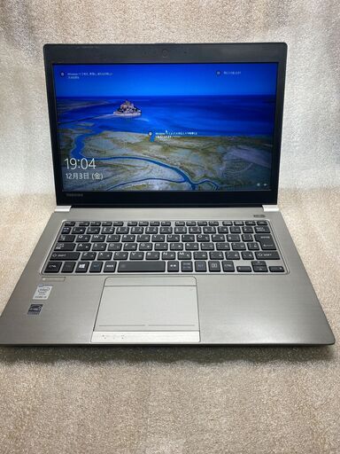 大幅値下げしました 東芝 Dynabook モバイルノート R63 Win10Pro 爆速 SSD 軽量13.3型 バッテリー80%駆動中！