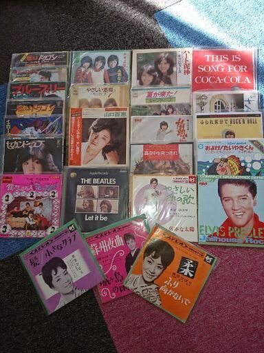 ★レア美品シングルレコードまとめて24枚セット★