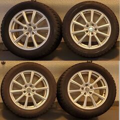☆横向き倉庫保管☆美品☆山有り☆245/50R18 スタッドレスタイヤ ホイール