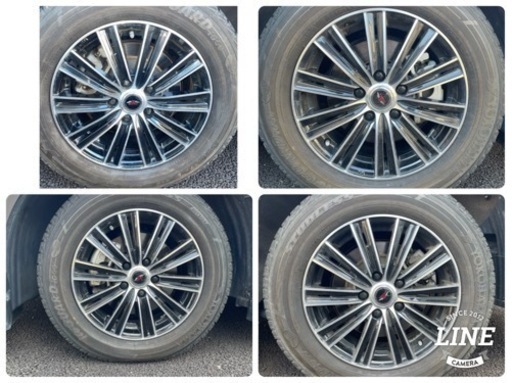 スタッドレスタイヤ 205 65 R16 バリ山 R18スタッドレスと交換可能
