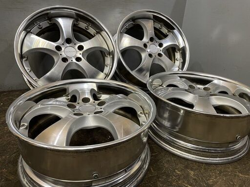 ENKEI AME SHALLEN KME5 シャレン 社外ホイール 18インチ 4本 7.5J5HPCD114.3+38 アルファード等　(VHB256) クレジットカード QRコード決済可能 ENKEI AME SHALLEN KME5 シャレン 社外ホイール 18インチ 4本 7.5