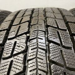DUNLOP WINTER MAXX SJ8 215/60R17 17インチ スタッドレス 4本 バリ溝 RVR クロスロード エクストレイル等　(TH513) クレジットカード QRコード決済可能