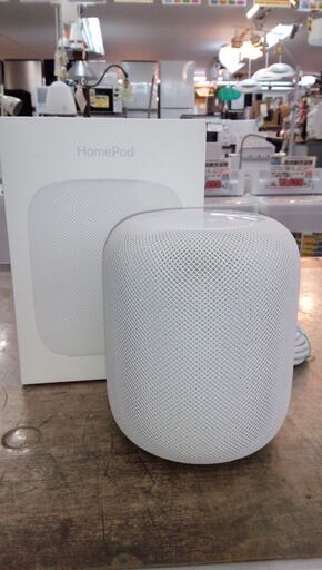 【愛品館千葉店】Apple HomePod ホームポッド スマートスピーカー MQHV2J/A 保証有り【愛千130】