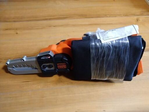 ブラック＆デッカー B＆D 18Vリチウム ハサミ型チェーンソー(本体ノミ