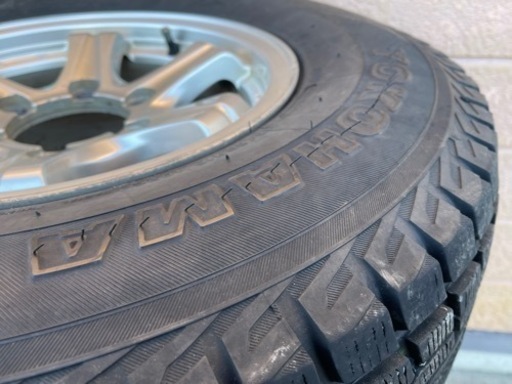 ハ) YOKOHAMA GEOLANDAR I/T-S 215/80R15 15×6.5J +28 6穴 PCD139.7 ヨコハマ ジオランダー