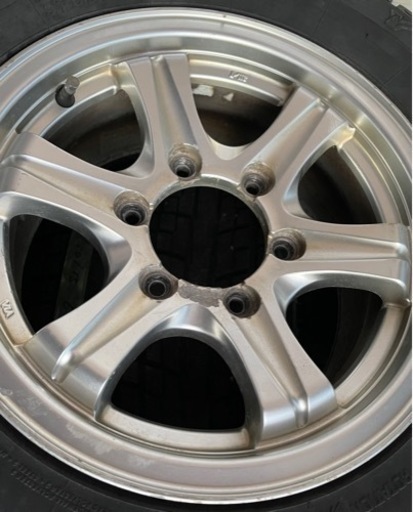 ハ) YOKOHAMA GEOLANDAR I/T-S 215/80R15 15×6.5J +28 6穴 PCD139.7 ヨコハマ ジオランダー