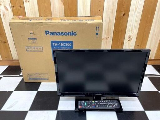 Panasonic　VIERA　 液晶テレビ　TH-19C300 2015年製　19V　箱有り　ワンルーム住まい　単身様向け