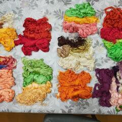 組紐用絹糸28玉✕多彩な色糸