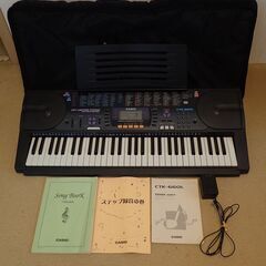 電子ピアノCASIO CTK-660L光ナビ デジタルピアノ キ...