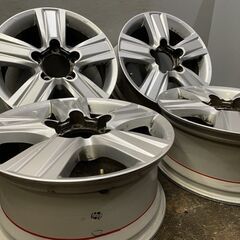 TOYOTA トヨタ ランクル200 純正ホイール 18インチ 4本 8J5HPCD150+60　(VHE259)クレジットカード QRコード決済可能