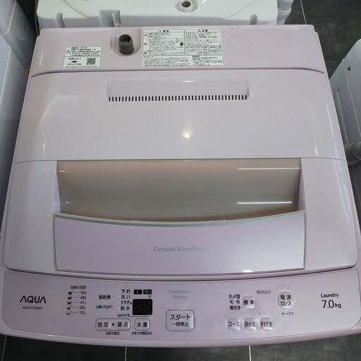 アクア　7kg洗濯機　AQW-S7E5　13426