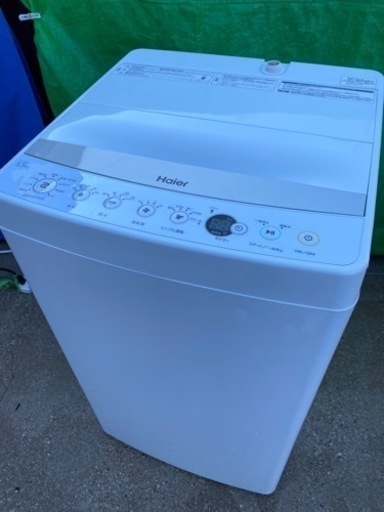 分解洗浄クリーニング済み‼️2017年製 ハイアール 5．5kg全自動洗濯機 エディオンオリジナル ホワイト JW-C55BE-W(1201c)