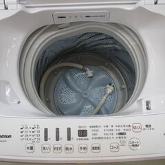 ★歳末セール★　ID:G985085　ハイセンス　全自動洗濯機４．５ｋ