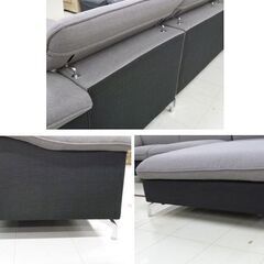 苫小牧市内・札幌近郊限定】L字型ソファ コーナーソファ カウチソファ 