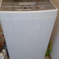 洗濯機 AQUA  4.5kg　ハイアール