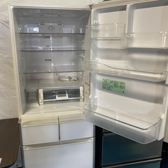 【送料込】HITACHI ノンフロン冷蔵庫 R-S4000H 2018年モデル _^ 日立 冷蔵庫 R-S4000H 2018年製 401リットル 自動製氷機付き