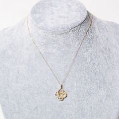 K18 白蝶貝・ダイヤモンド ネックレス 品番n20-500 K18 白蝶貝・ダイヤモンド ネックレス 品番n20-500