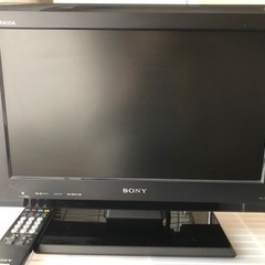 SONY 液晶デジタルテレビ　19型