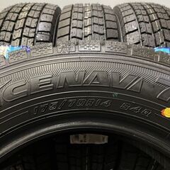 新品 2021年製 GOODYEAR ICENAVI7 175/70R14 14インチ スタッドレス 4本 ポルテ シエンタ キューブ ヤリス等　(VTH474) クレジットカード QRコード決済可能