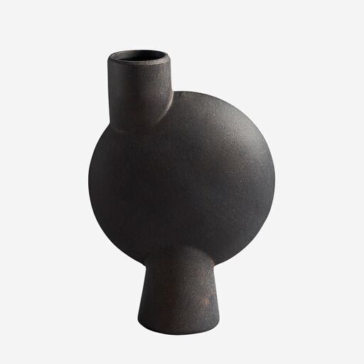 その他 101 COPENHAGEN Sphere Vase Bubl Medio Coffee