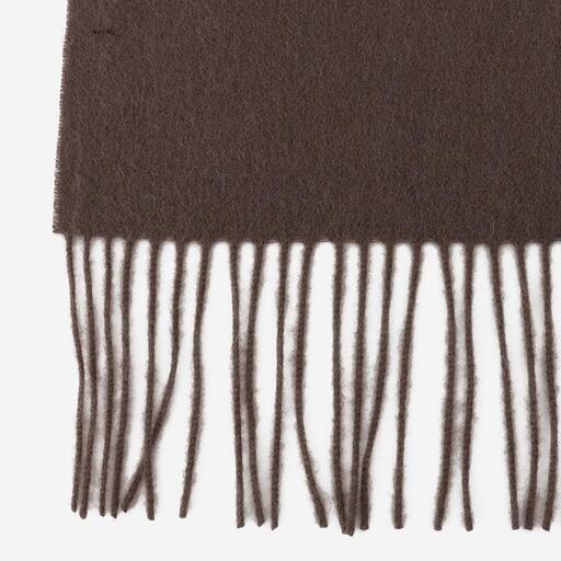 eauk WOOL STOLE 75×180cm KURUMI