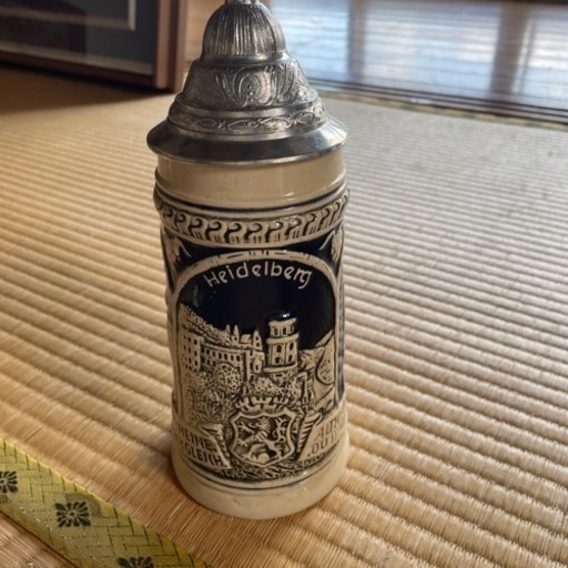 ドイツ　　蓋つき　　ビアー　マグカップ　10個セット ドイツ 蓋つき ビアー マグカップ 10個セット