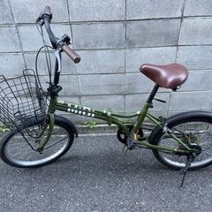 【ネット決済】20インチ自転車(折り畳み)
