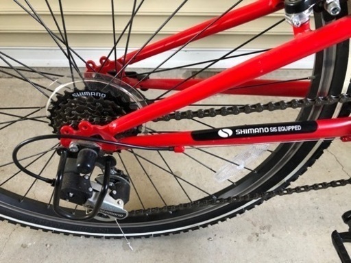 JASIQ 折りたたみマウンテンバイク　赤 JASIQ 折りたたみマウンテンバイク 赤 21Technology マウンテン