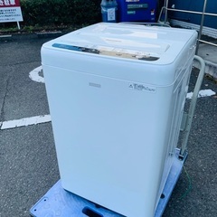 【ネット決済・配送可】Panasonic 洗濯機　お買い得品　引...