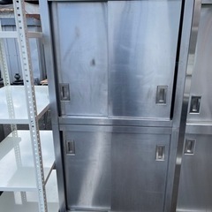 ステンレス 保管庫 食器庫 w900 d600 h1800