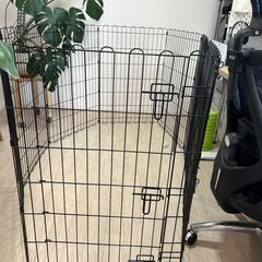 Amazonベーシック ペット 犬用 エクササイズフェンス プレ...