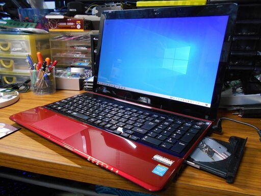 ノートパソコン NEC LaVie Windows10 CPU i3-4100M メモリ8GB　SSD128GB+HDD1TB Office2016付 本体使用時間約1900時間