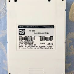 iVDR-SカセットHDD　250GB　IO-DATA　IVS-...