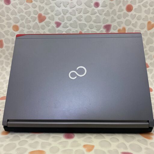 新店 日本製 高スペック ノートパソコン 中古動作良品 13.3型 富士通 E736/M  Celeron  8GB DVDRW 無線 Bluetooth Windows10 Office