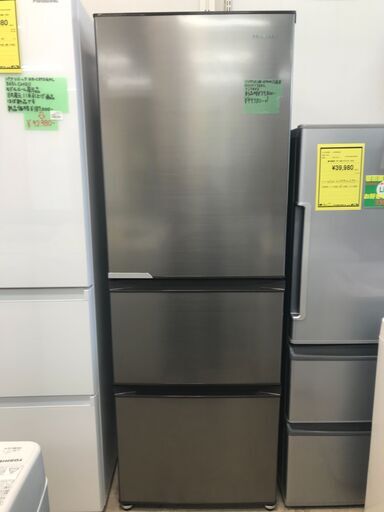 冷蔵庫 ハイセンス 360L 2020年製 HR-D3601S 3ドア 右開き 自動製氷