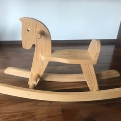 【ネット決済】木製木馬